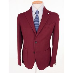 Men's Burgundy Blazer